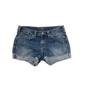 Silver Toni 3 1/2 Denim Shorts